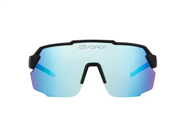 Force Pulse cycling glasses black/blue mirrored lens
