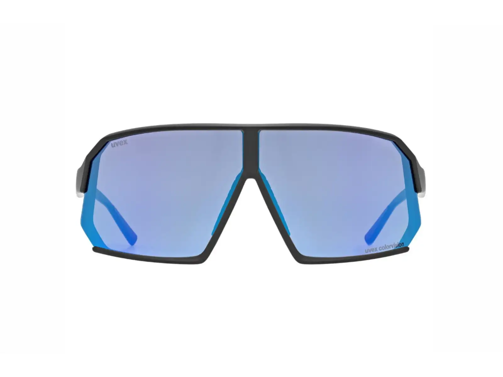 Uvex Sportstyle 237 ColorVision glasses Black Matt/Mirror Blue