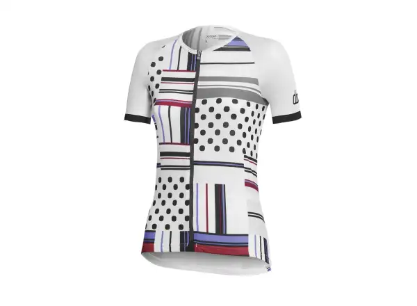 Dotout Square Women's Short Sleeve Jersey White