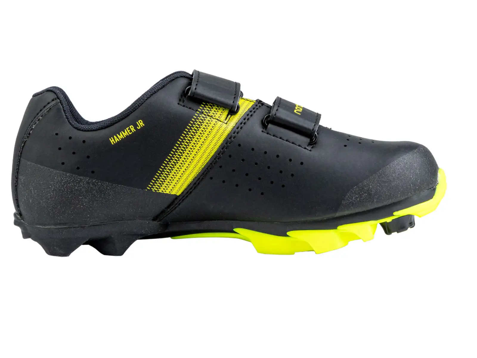 Northwave Hammer Junior children's XC shoes Black/Yellow Fluo