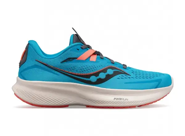 Saucony Ride 15 women's footwear ocean/shadow