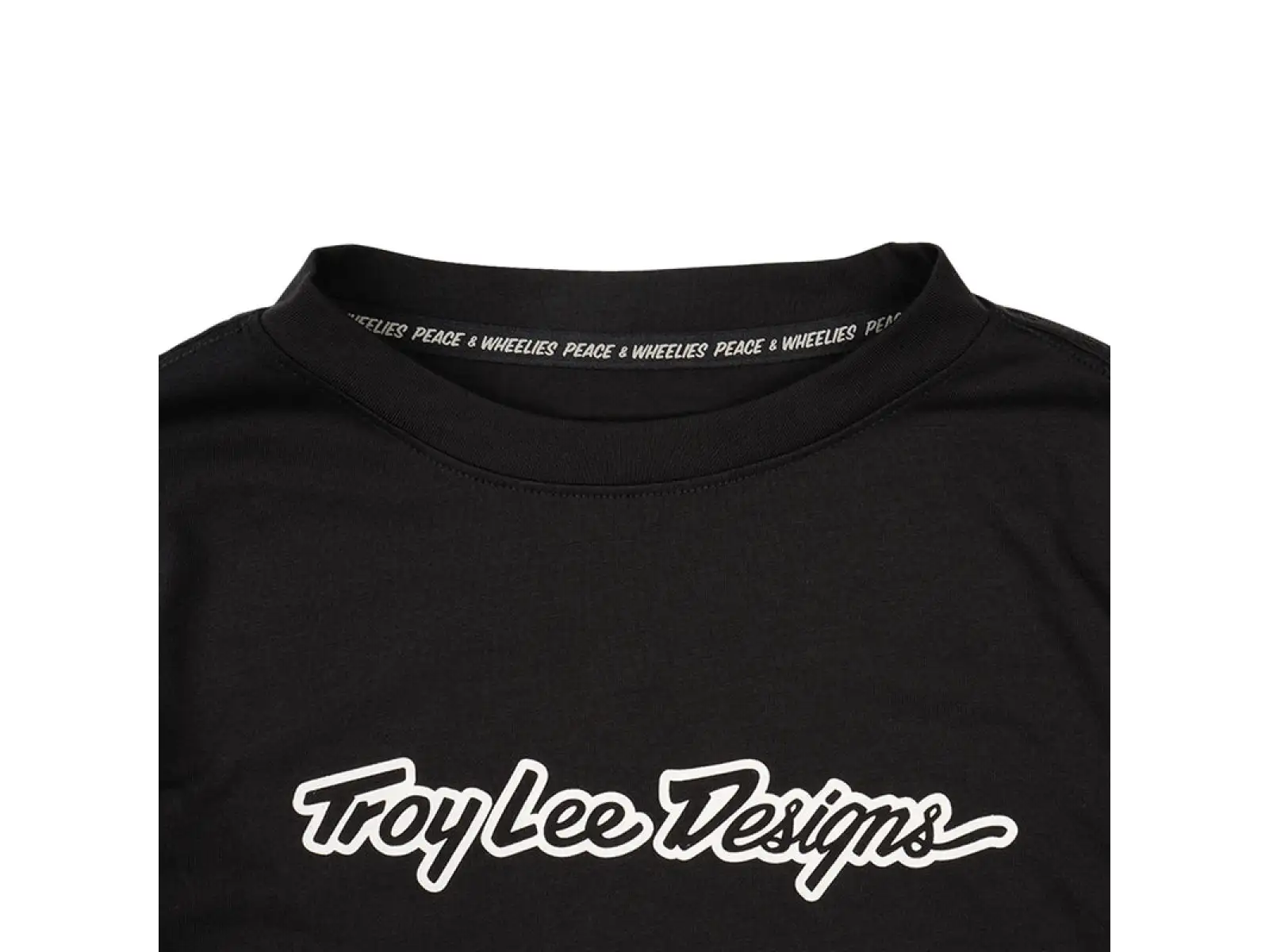 Troy Lee Designs Skyline Ride Tee children's jersey long sleeve Signature Black