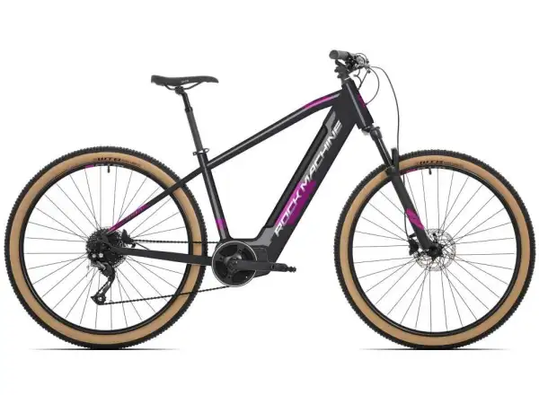 Rock Machine Storm INT e70-29 Lady e-bike Matte Anthracite / Purple