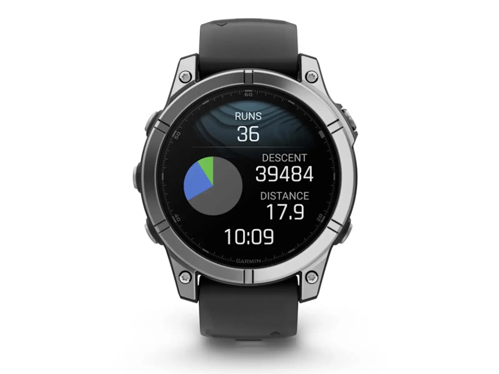 Garmin fenix E - 47 mm AMOLED smart watch Slate Grey Steel