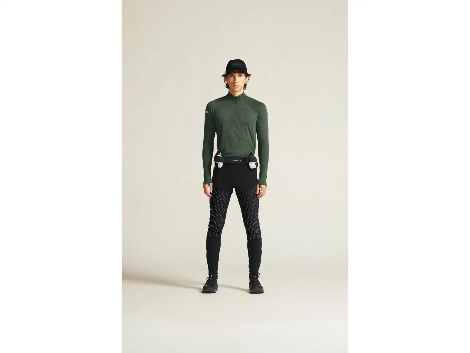 Craft ADV SubZ Lumen men's running tights black