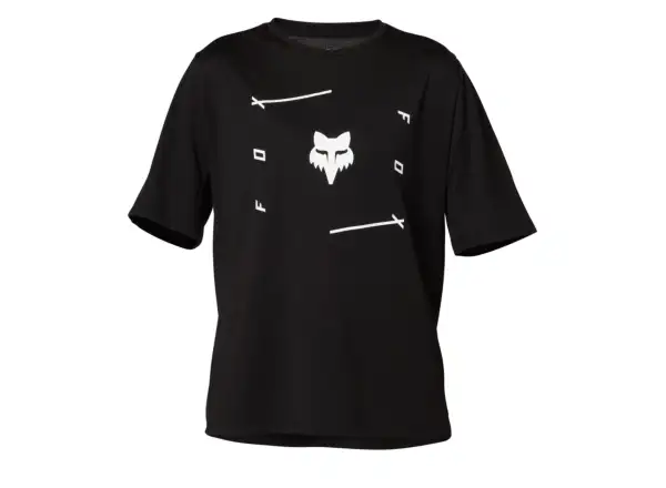 Fox Yth Ranger Dr Veni youth jersey short sleeve Black