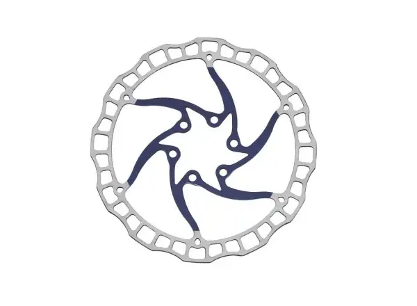 Quaxar Lynx brake disc 203 mm blue