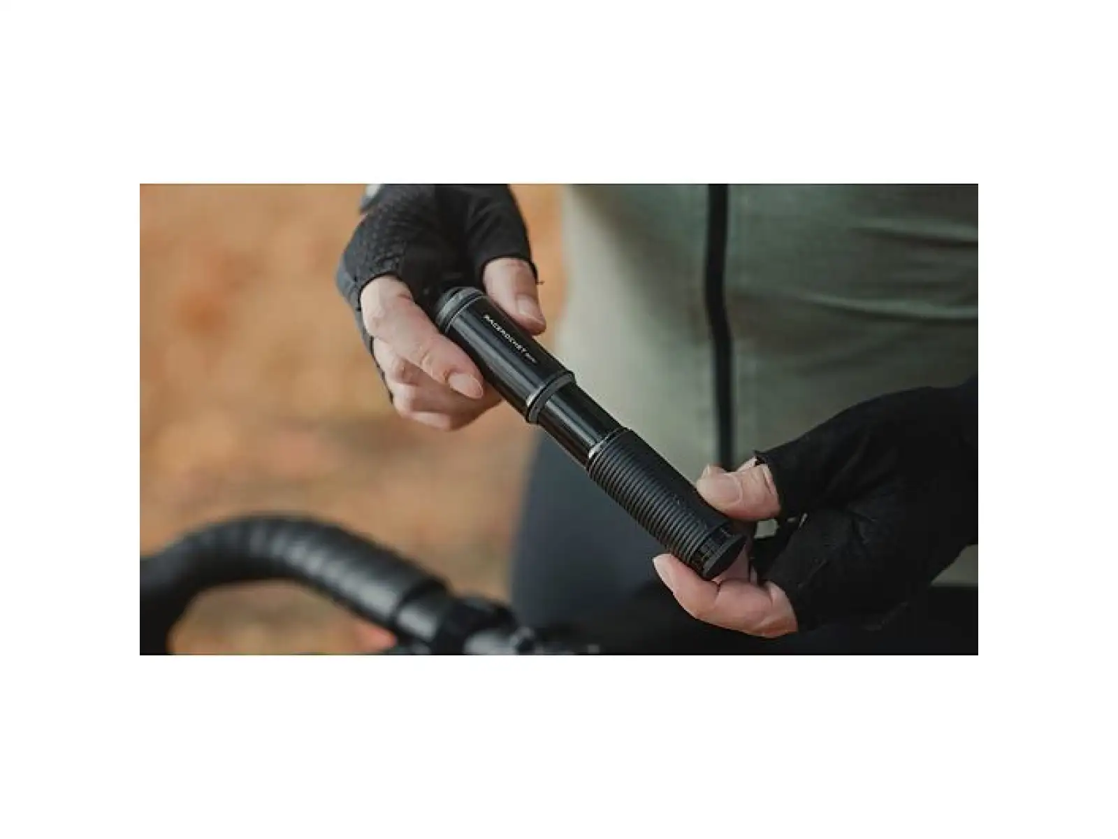 Topeak Race Rocket Mini pump gold