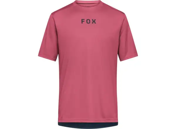Fox Ranger Wordmark men's jersey short sleeve Berry