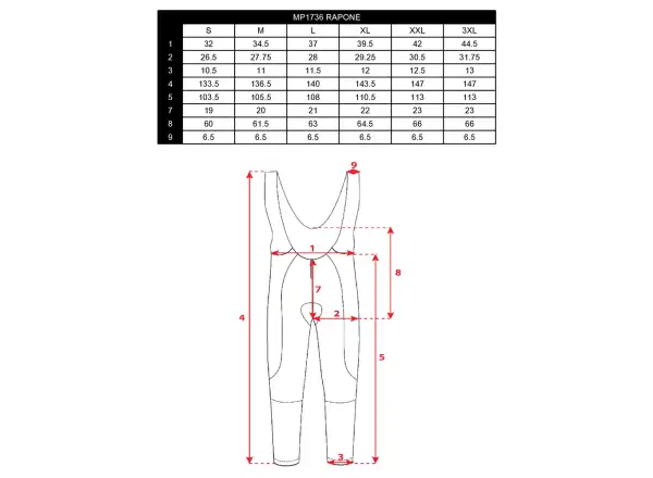 Silvini Rapone men's cycling bib tights black/cloud