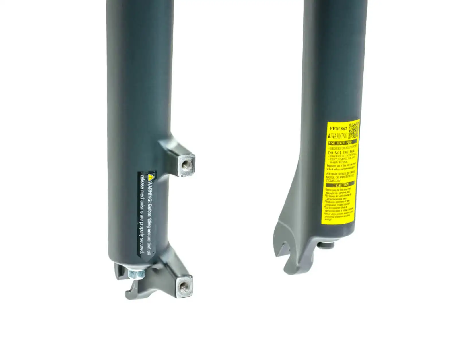 SR Suntour XCM HLO DISC 100 mm 27.5" MTB suspension fork black without decal