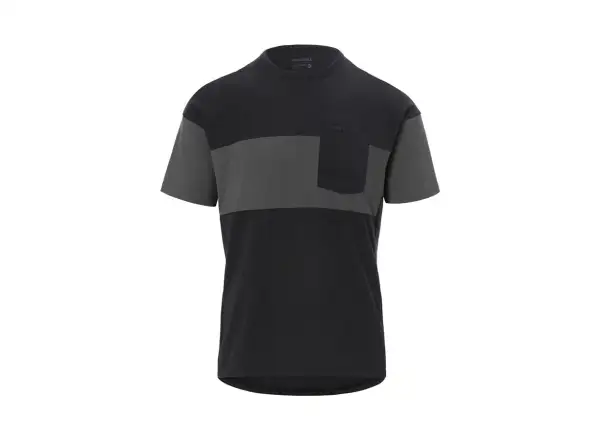 Giro Ride men's jersey short sleeve Black/Charcoal