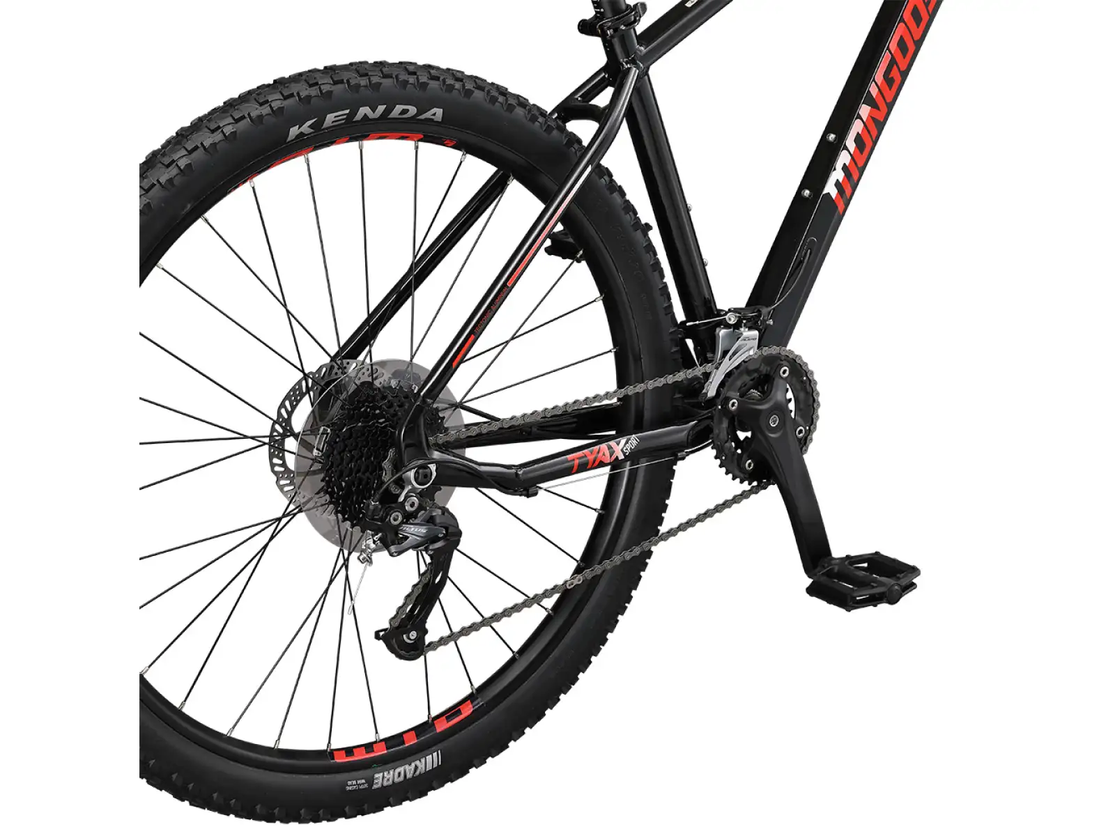 Mongoose Tyax 29 Sport Black/Red mountain bike
