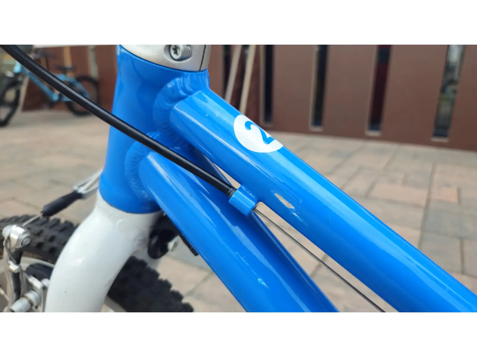 Woom 2 Blue 14 children's bike BAZAAR