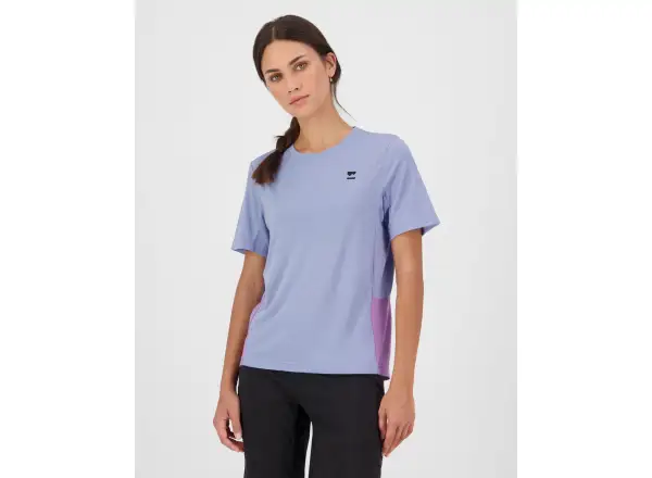 Mons Royale Tarn Merino women's T-shirt short sleeve Skyline / Bloom