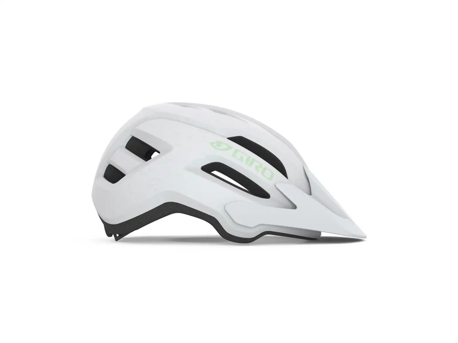 Giro Fixture II women's helmet Mat White/Space Green size Uni (50–57 cm)