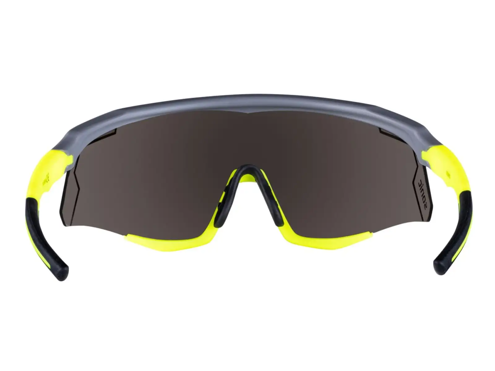 Force Sonic cycling glasses gray/fluo, blue-violet mirror lenses