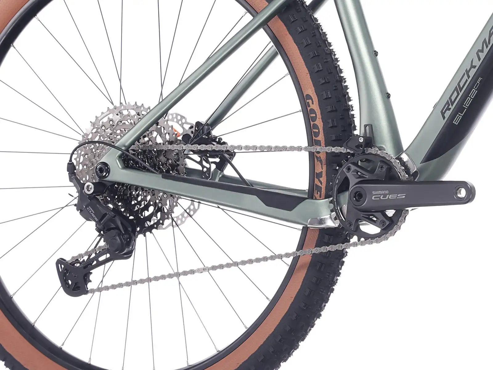 Rock Machine Blizz Cr 50 mountain bike Matte Granite Green