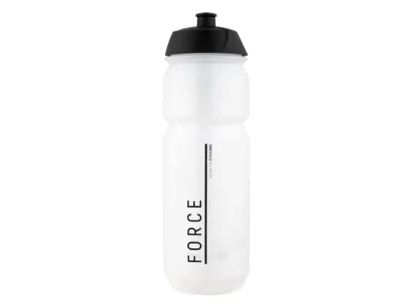 Force Divide cycling bottle 750 ml transparent/black
