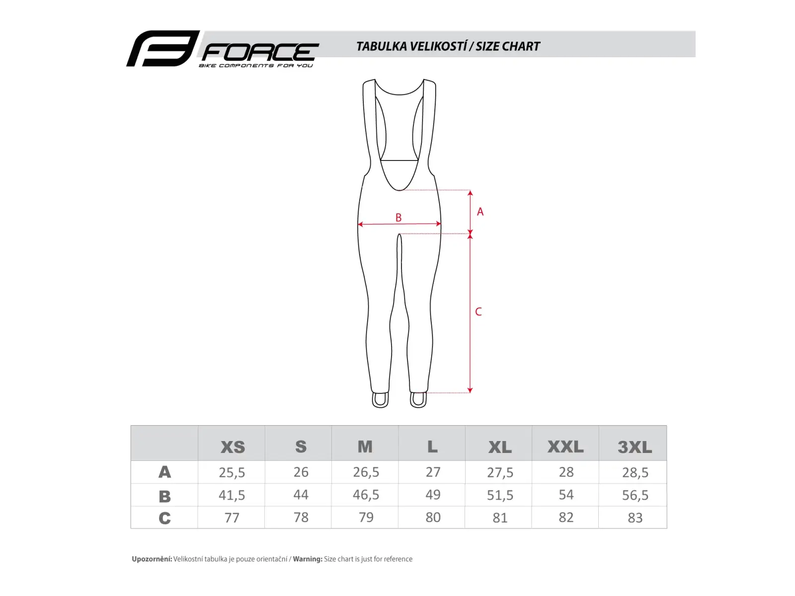 Force Bright women's bib pants black