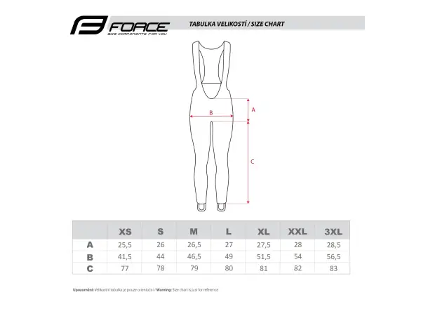 Force Bright women's bib pants black