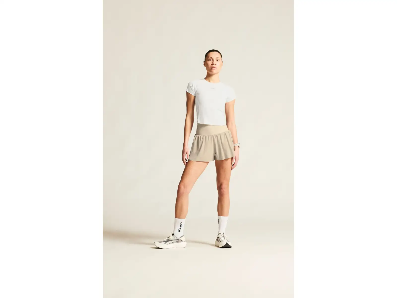 Craft Hypervent Cropped women's T-shirt white