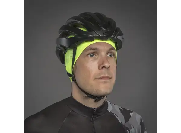 Grip Grab Windproof Hi-Vis Skull Cap thermal cap under helmet yellow