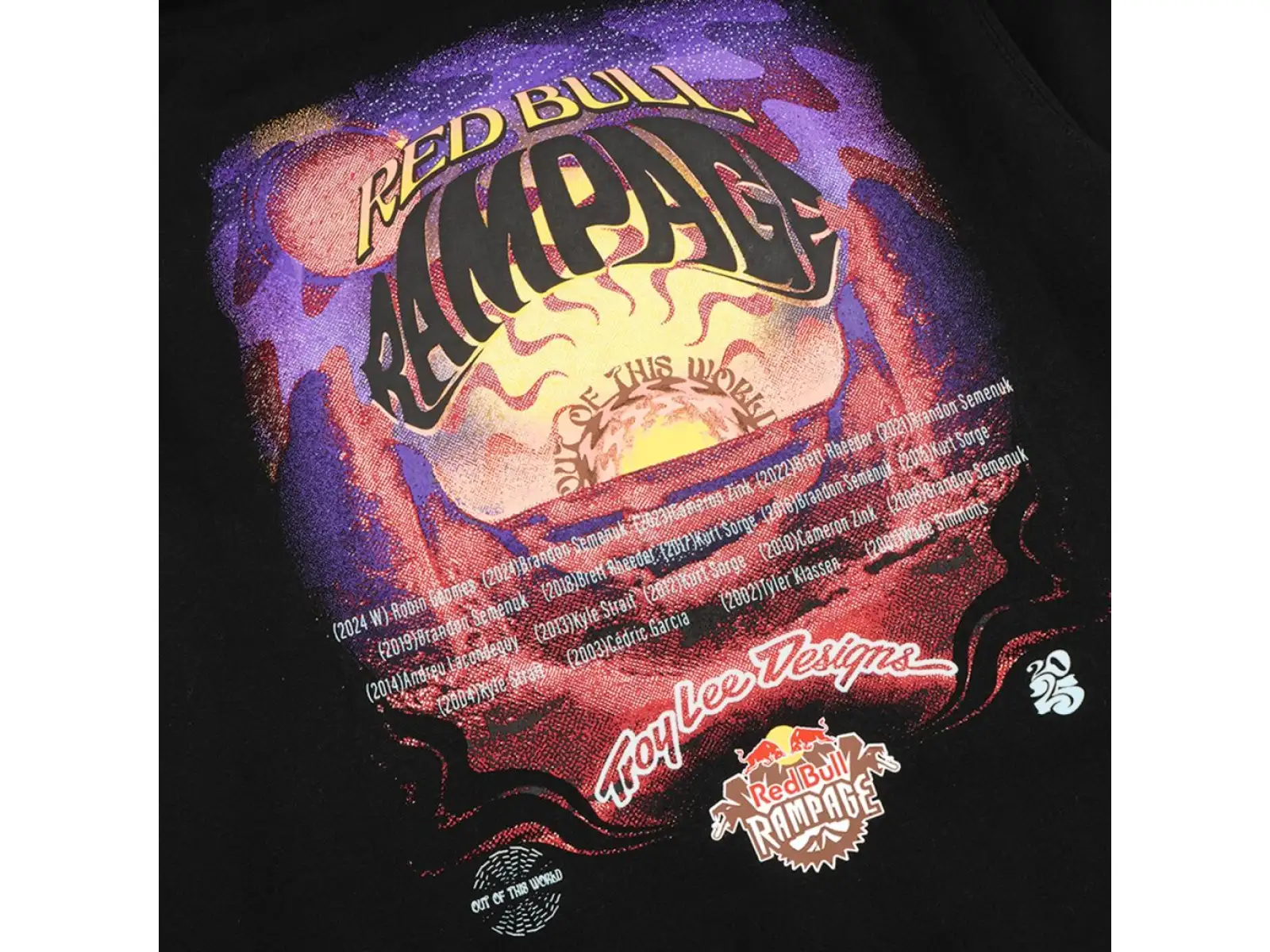 Troy Lee Designs x Red Bull Rampage Valley of Gods men's hoodie Black