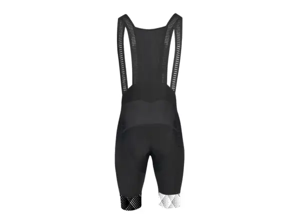 Force Vision men's bib shorts with pad black/white