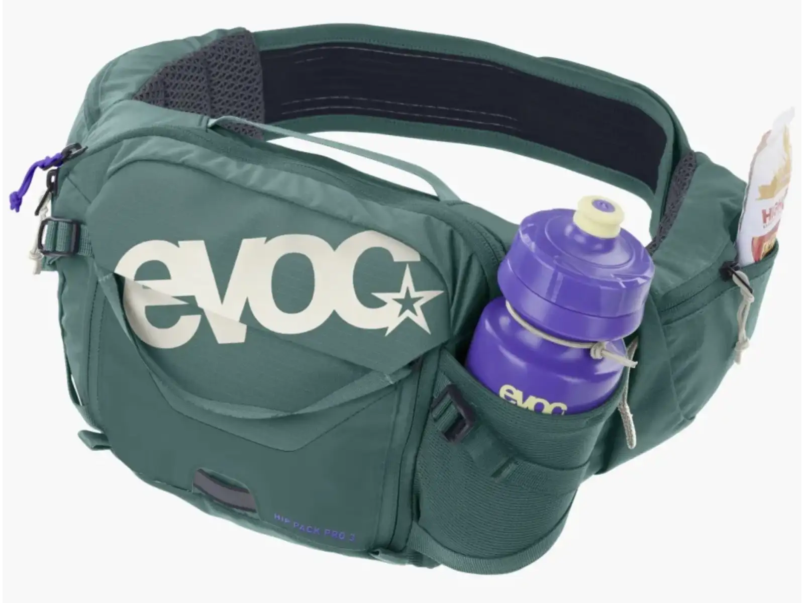 Evoc Hip Pack Pro 3 l waist bag Bottle Green