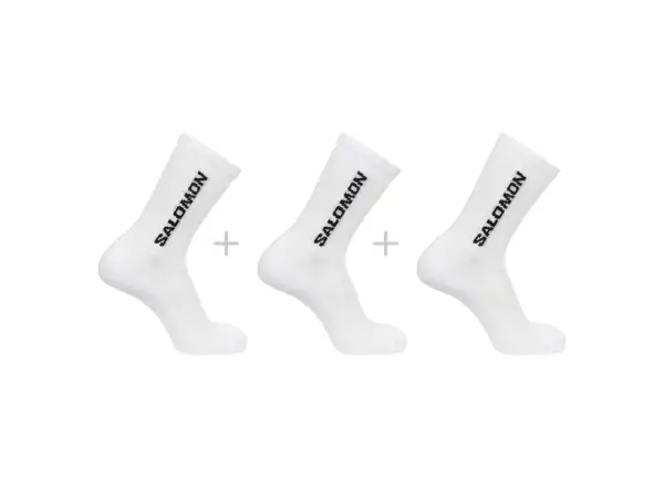 Salomon Everyday Crew 3-Pack socks White/White/White