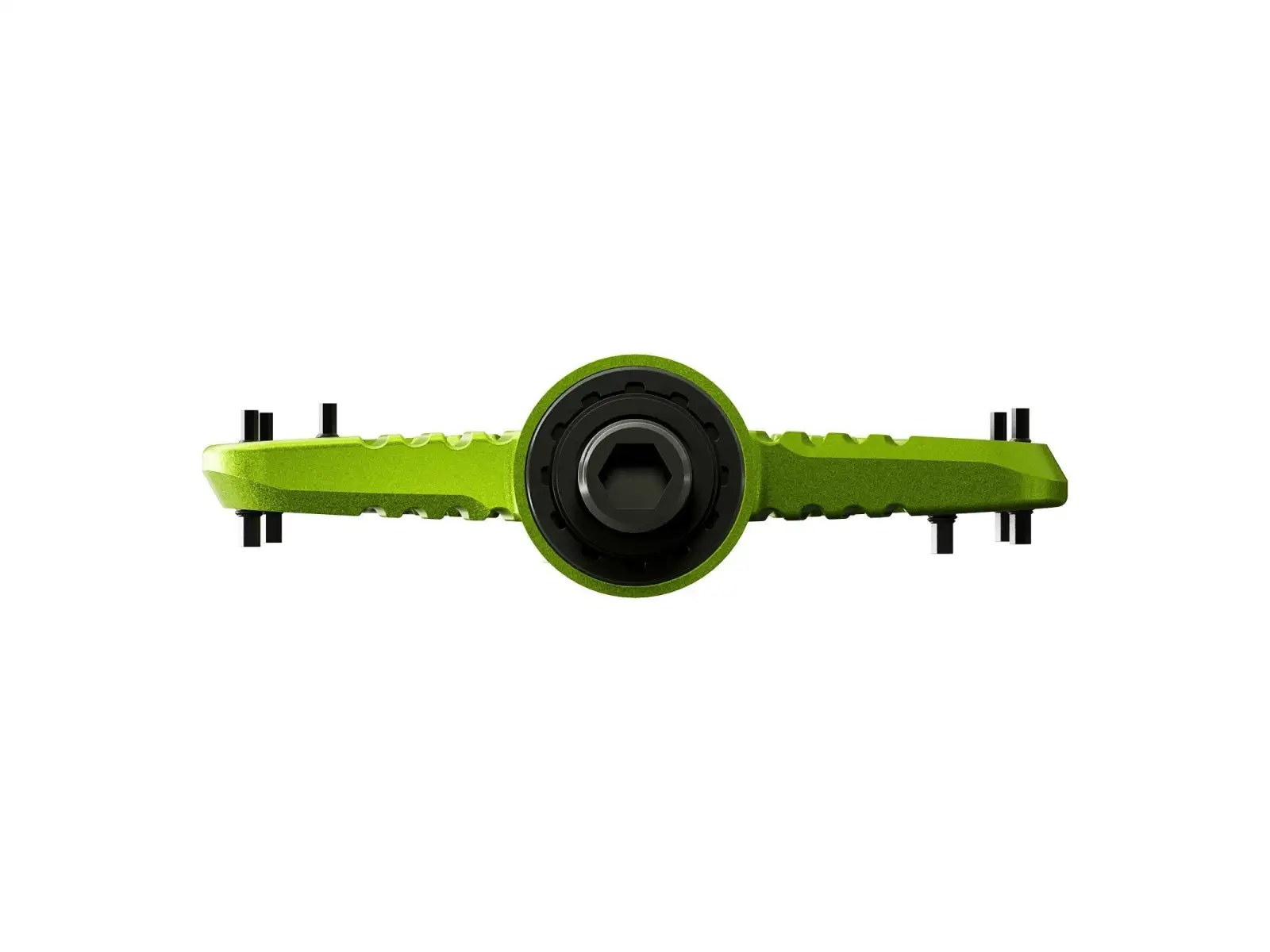 OneUP Aluminium pedals green