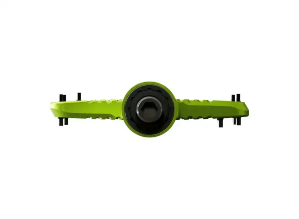 OneUP Aluminium pedals green