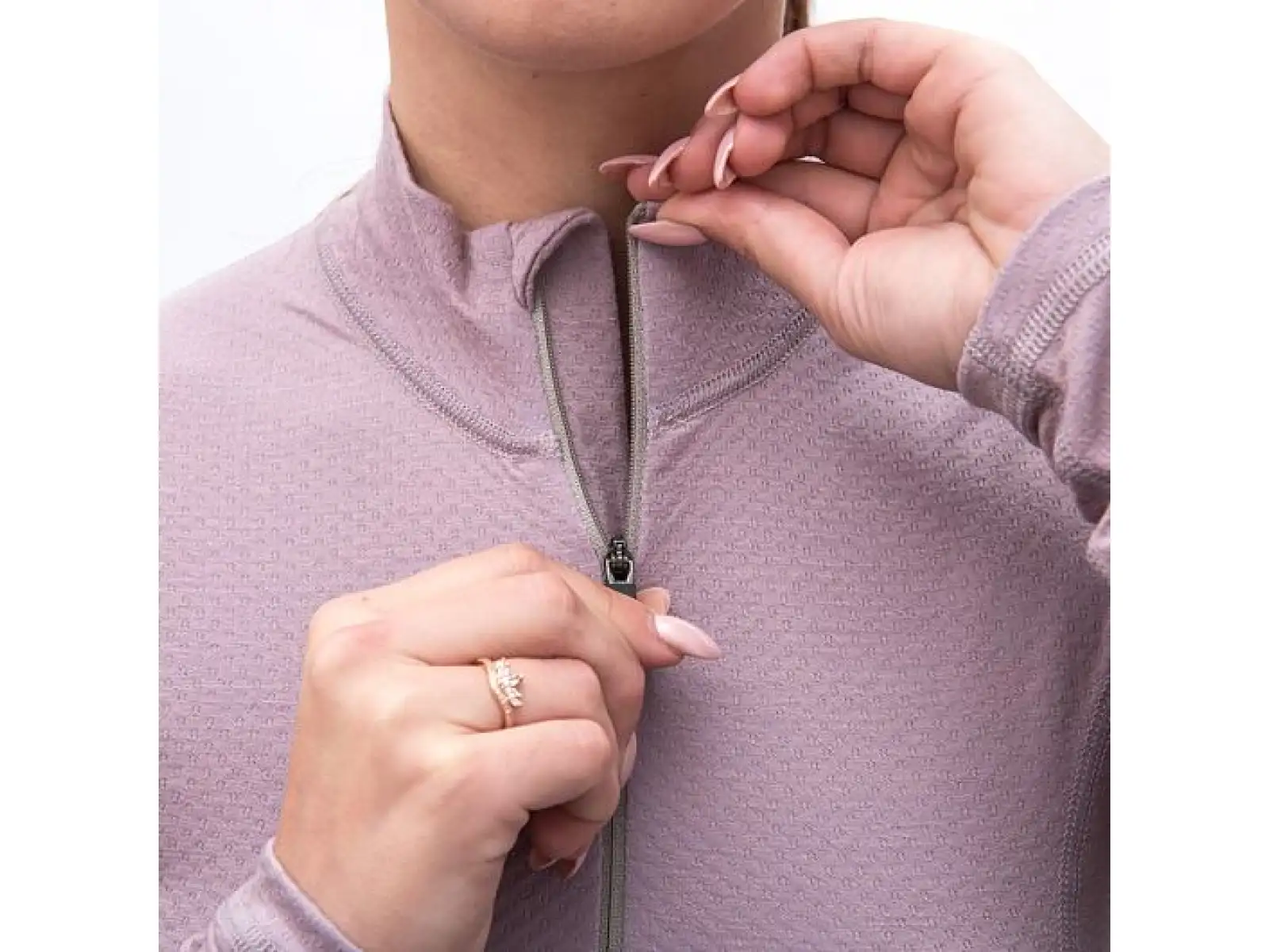 Sensor Merino DF women's long sleeve shirt Mystic Violet