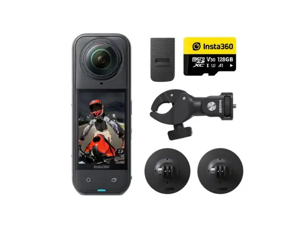 Insta360 X5 Motorcycle Bundle
