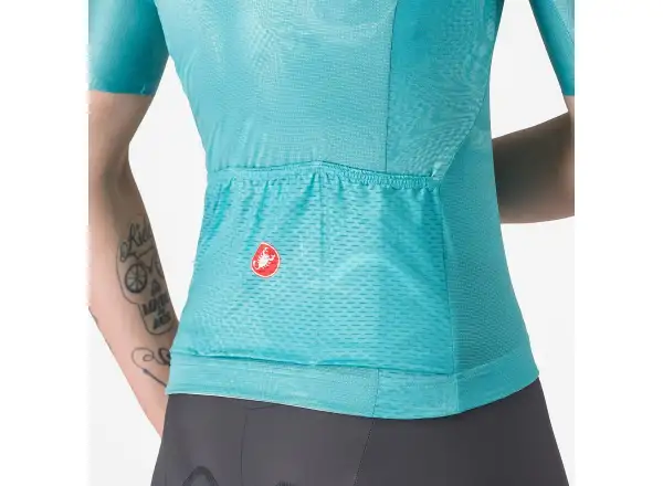 Castelli Fantasia women's jersey short sleeve Pool Blue