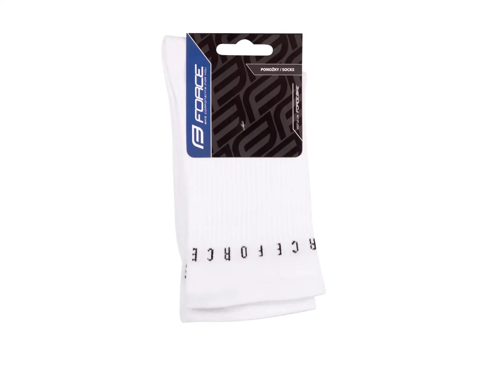 Force Snap socks white