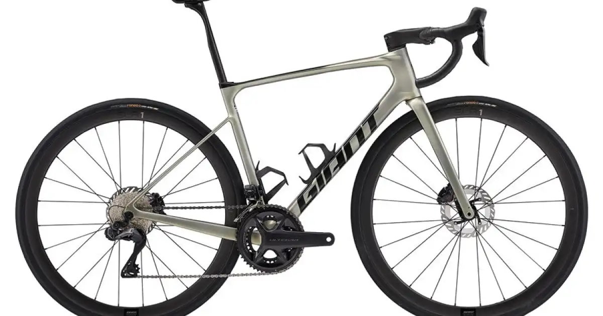 Giant Defy Advanced SL 1 road bike Golden Haze / Panther | Koloshop