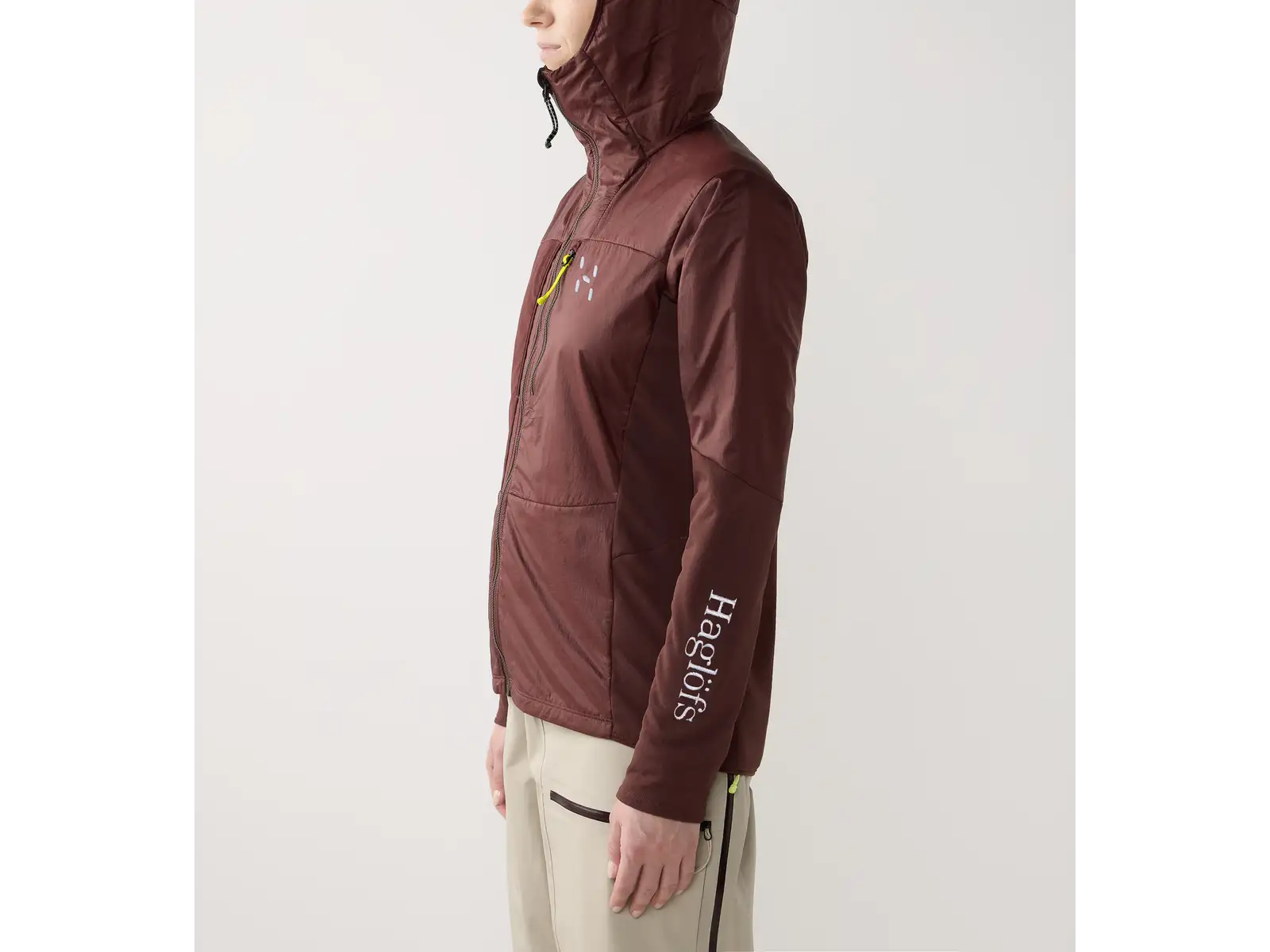Haglöfs Nallo Touring Hybrid Mid women's sweatshirt brown M