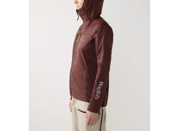 Haglöfs Nallo Touring Hybrid Mid women's sweatshirt brown M