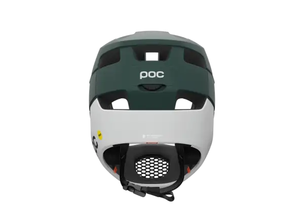 POC Otocon Race MIPS MTB helmet Pargasite Green Matt/Hydrogen White Matt