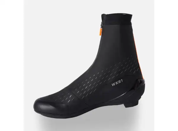DMT WKR1 road men's winter cycling shoes black/orange