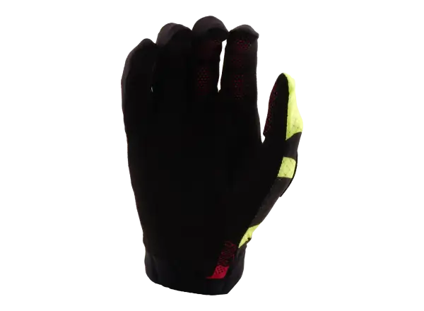 Troy Lee Designs Youth Air Cyclops kids gloves Black/Flo Yellow