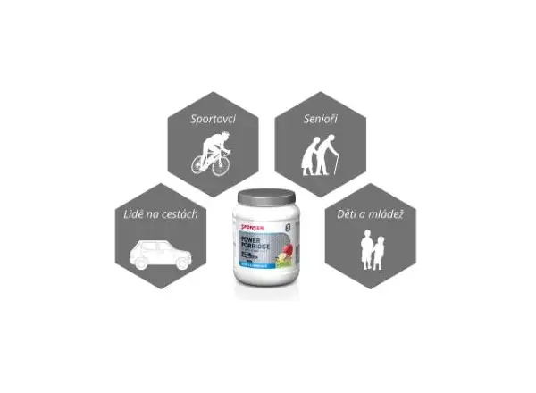 Sponser Power Porridge protein energy porridge Apple/Vanilla 840 g