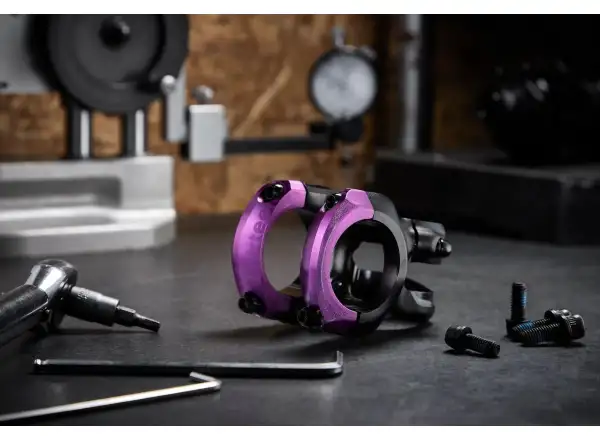 E-13 Plus 35 stem 40 mm Black/Eggplant