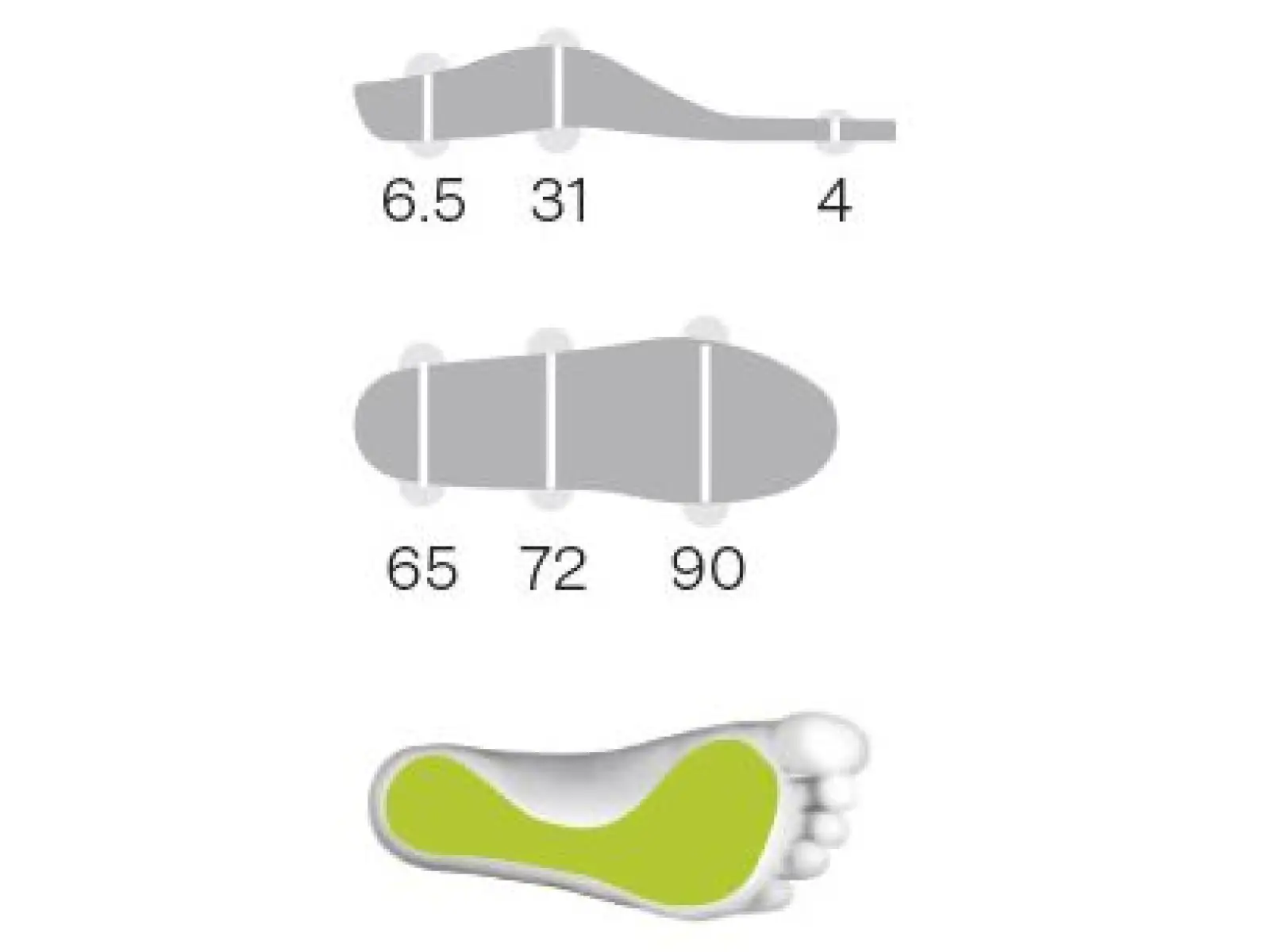 Sidas 3Feet Eco Warm Mid insoles