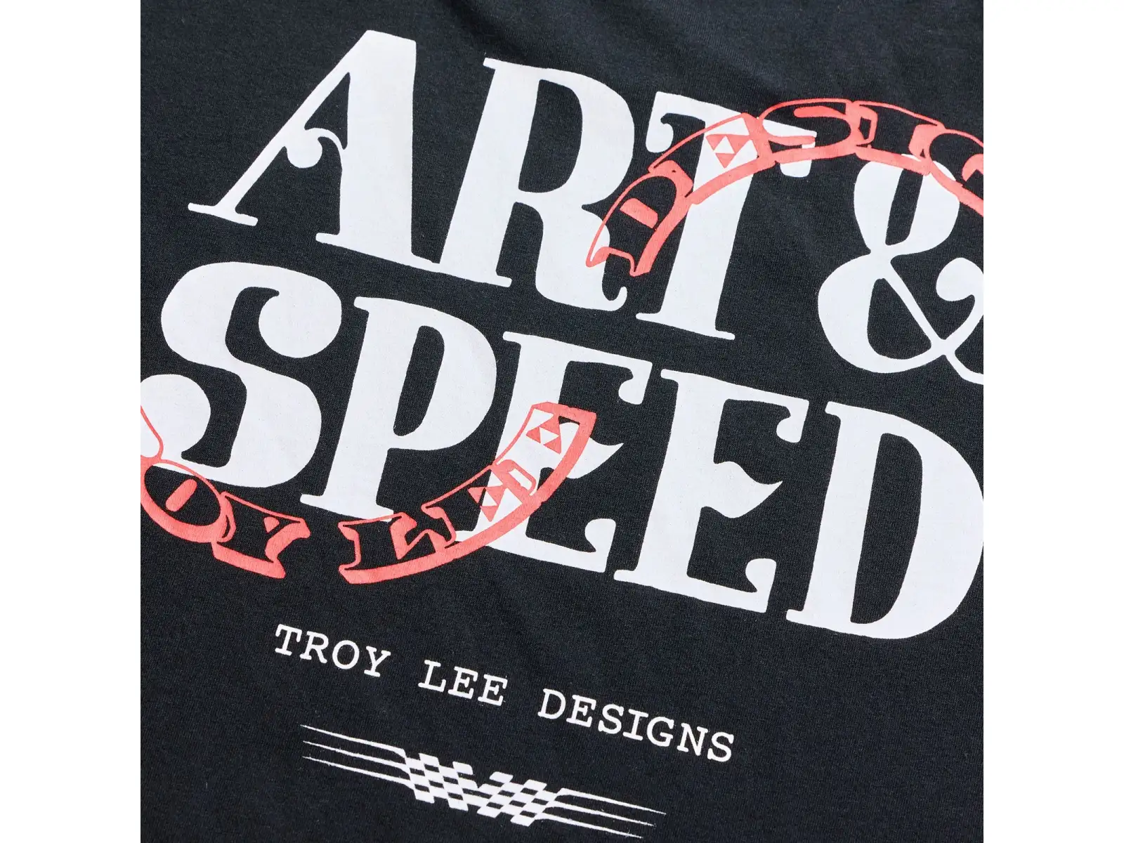 Troy Lee Designs Pink Slips men's T-shirt short sleeve Black