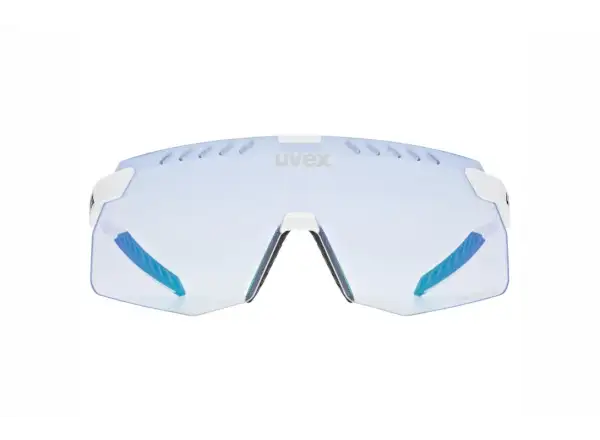 Uvex Pace Stage Variomatic Small glasses White Matt/Mirror Blue