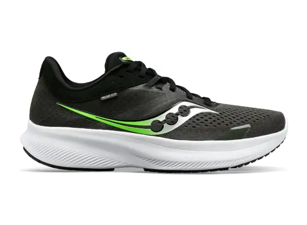Saucony Ride 16 men's running shoes Umbra/Slime