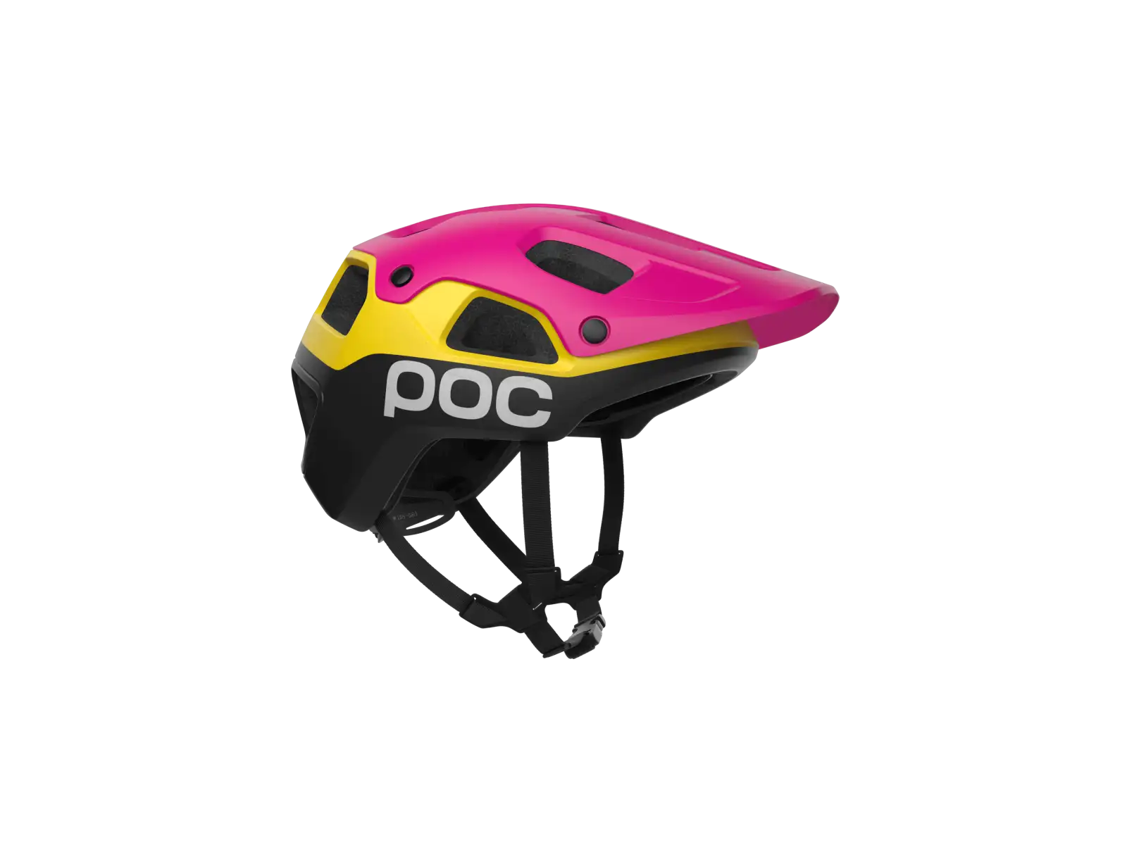 POC Cularis Pure helmet Rhos Red Matt/Citrine Yellow Matt